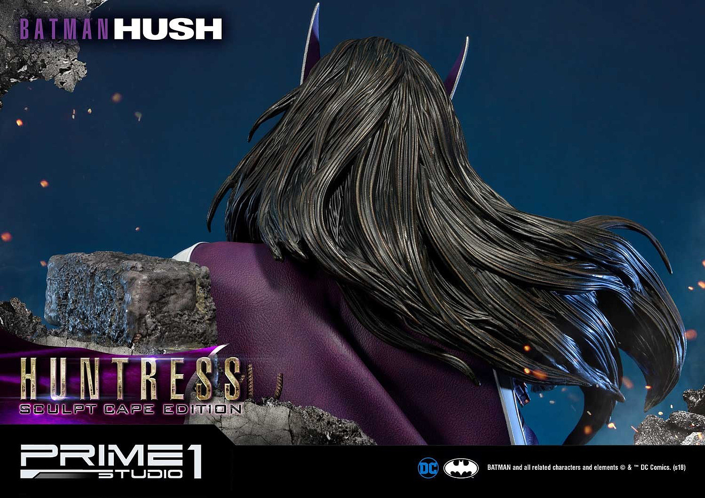 statue，Female hunter，silent，Batman，game，character，Huntress Hush，Prime1，