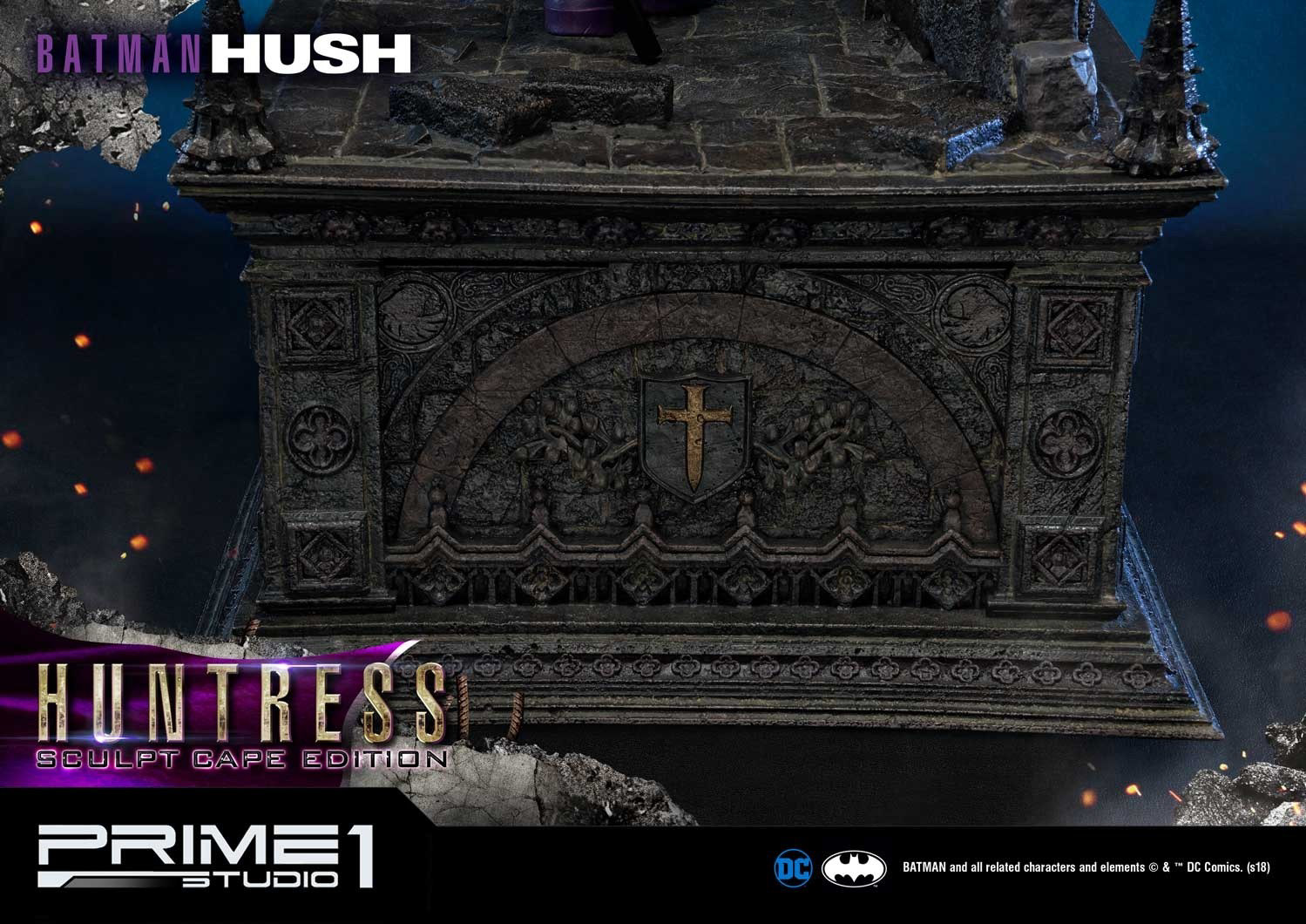 statue，Female hunter，silent，Batman，game，character，Huntress Hush，Prime1，