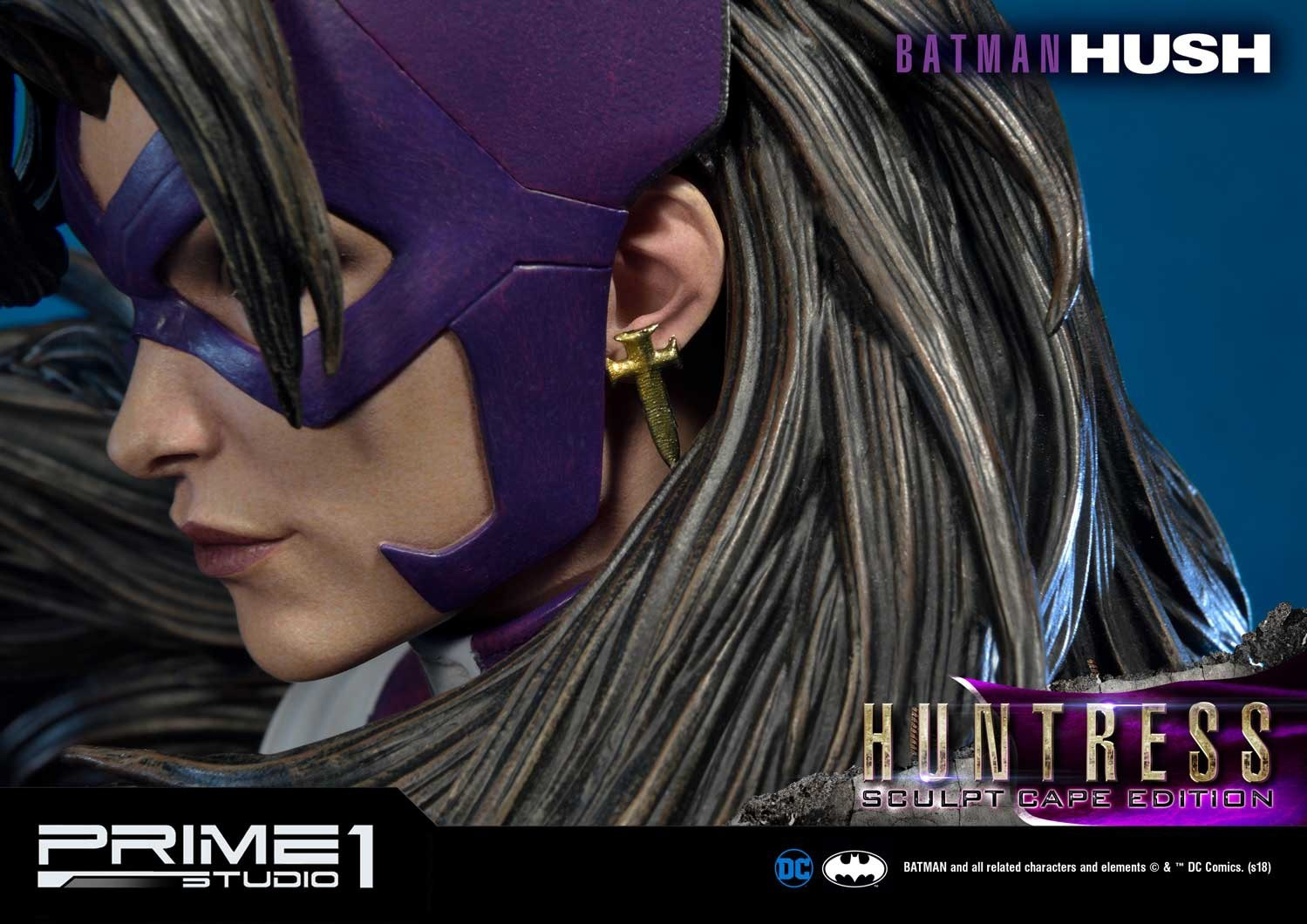 statue，Female hunter，silent，Batman，game，character，Huntress Hush，Prime1，