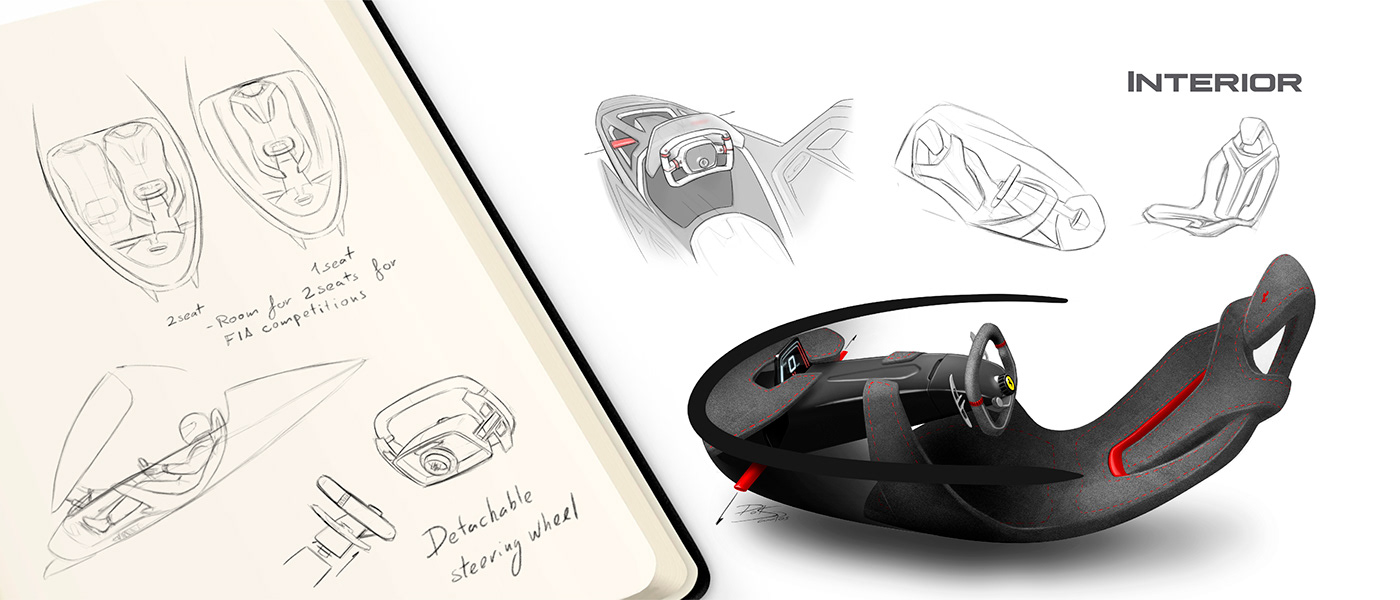 Sports car，automobile，Ferrari，