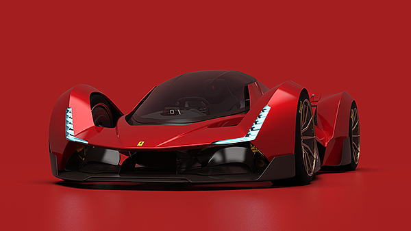 Sports car，automobile，Ferrari，