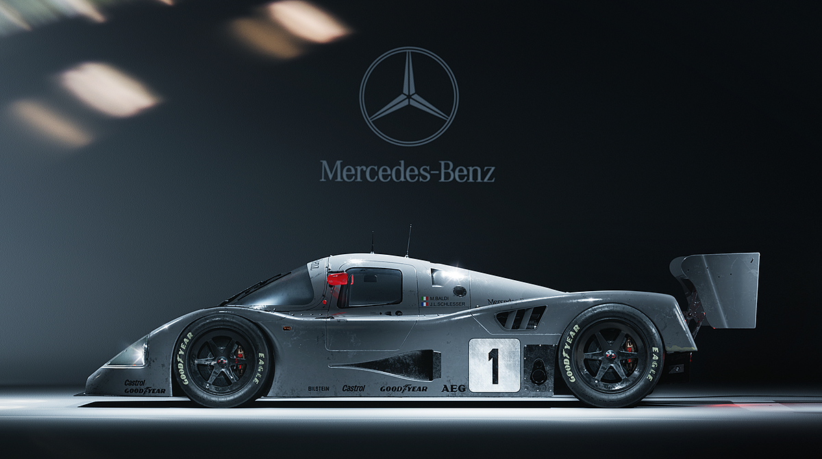 Mercedes-Benz，梅赛德斯-奔驰，交通工具，赛车，