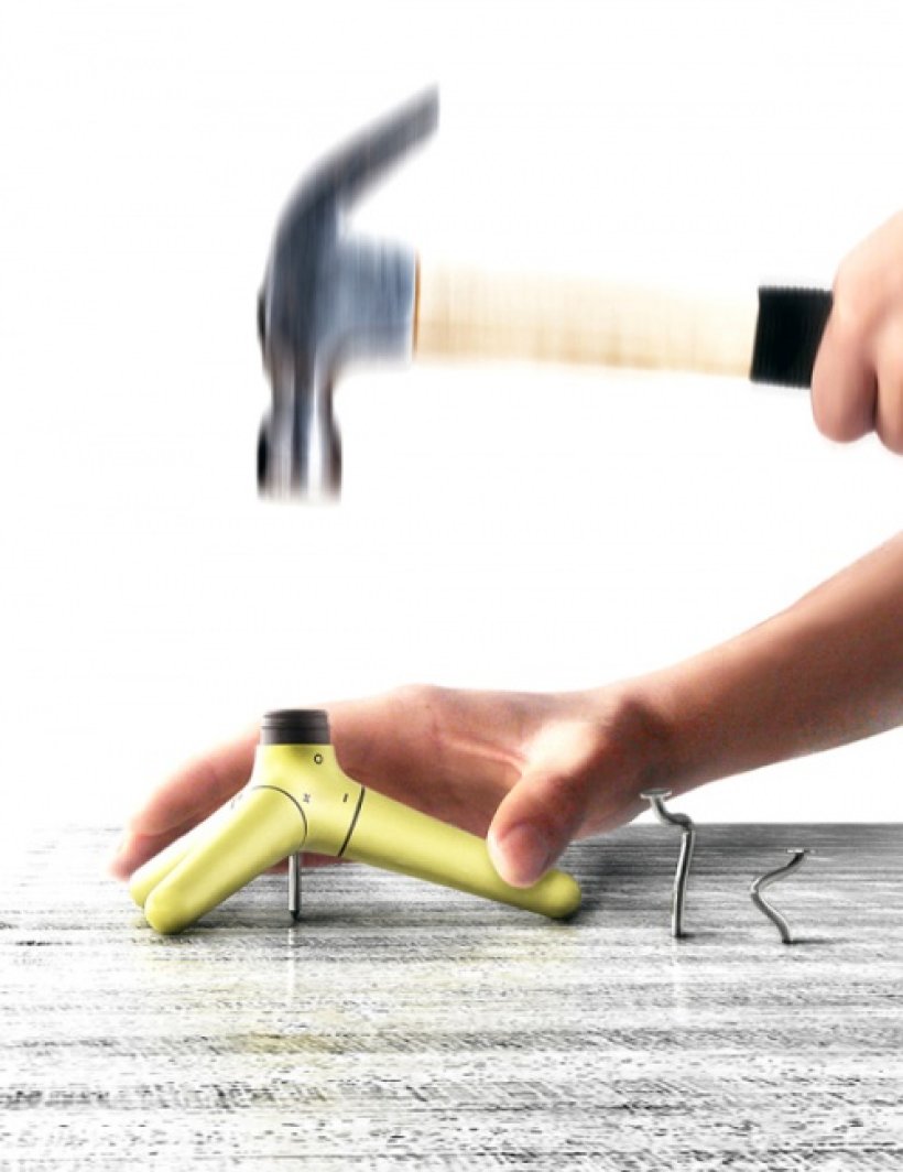 Hand drawn industrial design，Hand drawn renderings of industrial design，Hand drawn effect drawing of product design，Hand tools，Product hand painted marker coloring，