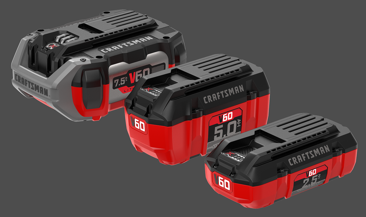 CRAFTSMAN V60，Battery platform，Outdoor power supply equipment，industrial design，