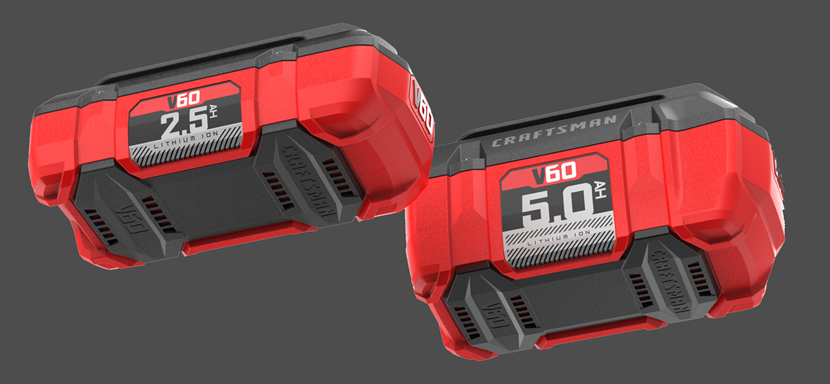 CRAFTSMAN V60，Battery platform，Outdoor power supply equipment，industrial design，