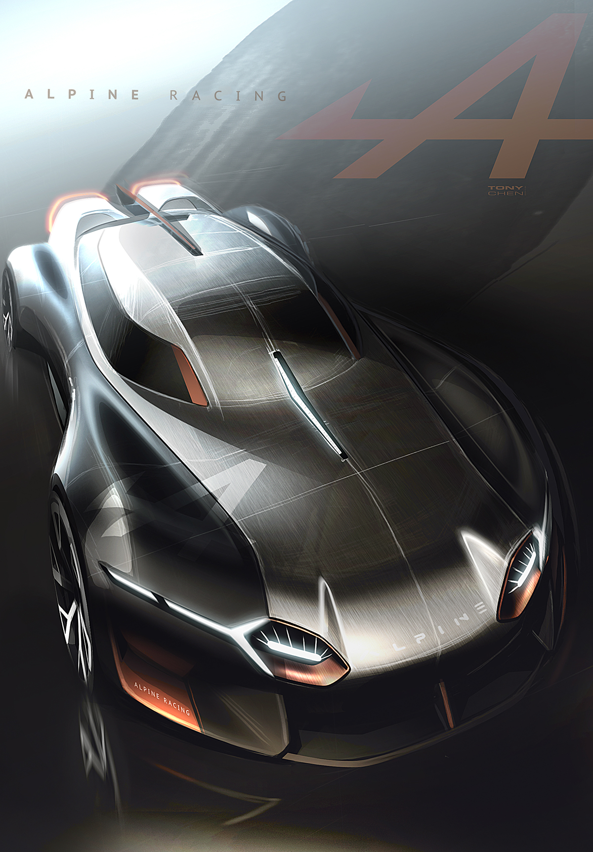 Hand drawn，automobile，vehicle，Automatic design，