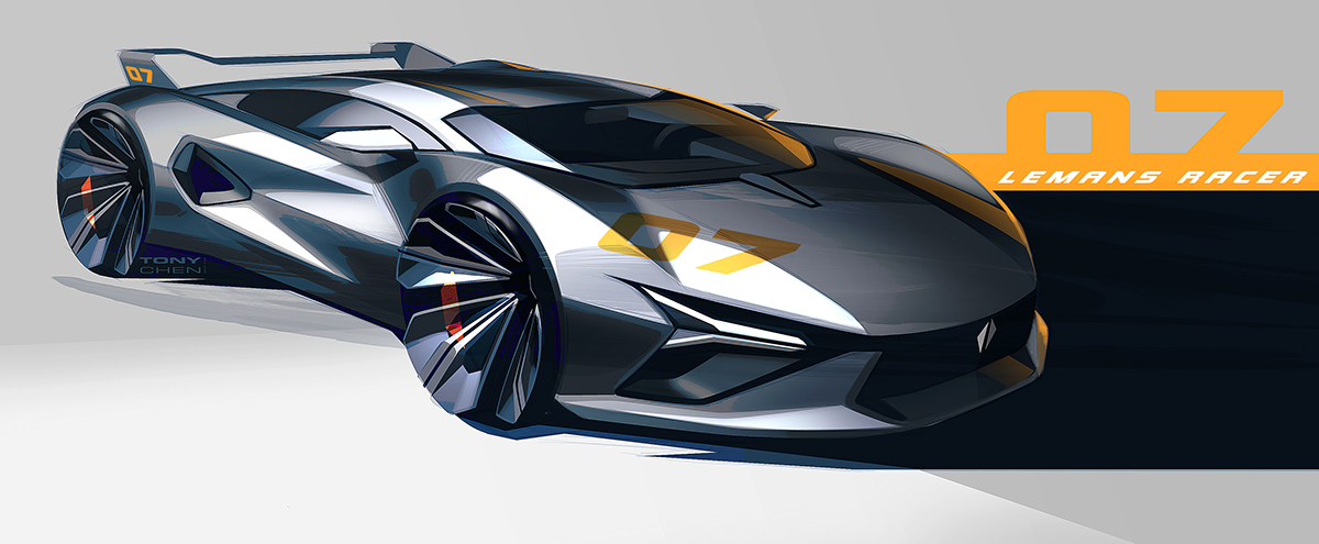 Hand drawn，automobile，vehicle，Automatic design，