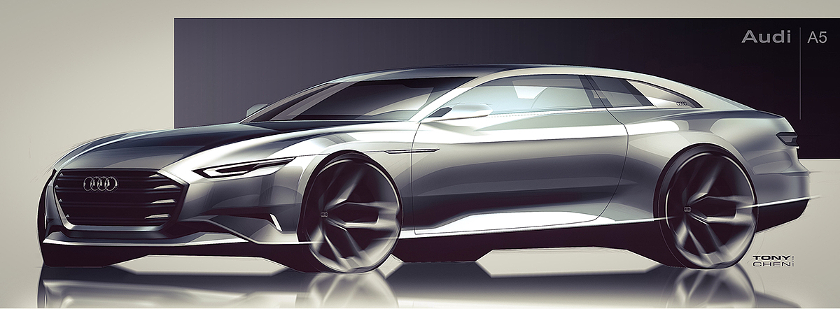 Hand drawn，automobile，vehicle，Automatic design，
