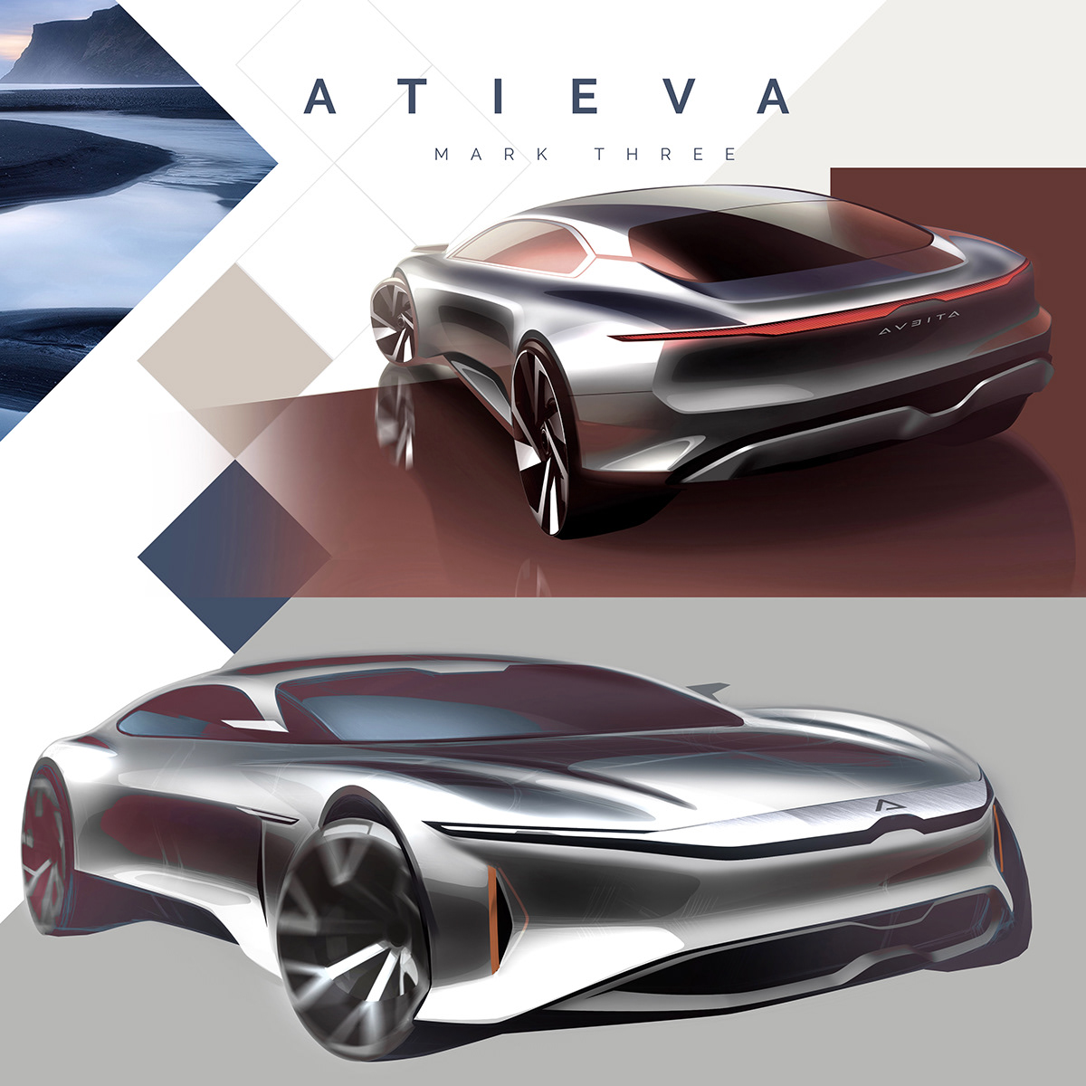 Hand drawn，automobile，vehicle，Automatic design，