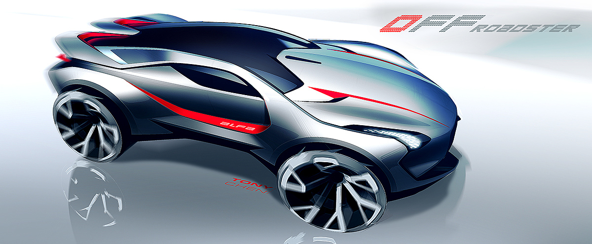 Hand drawn，automobile，vehicle，Automatic design，