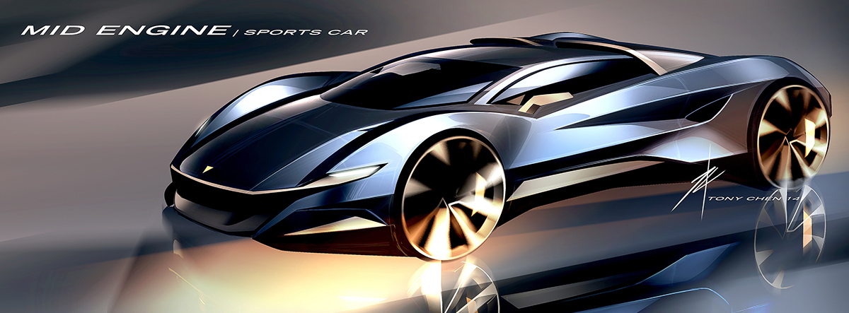 Hand drawn，automobile，vehicle，Automatic design，