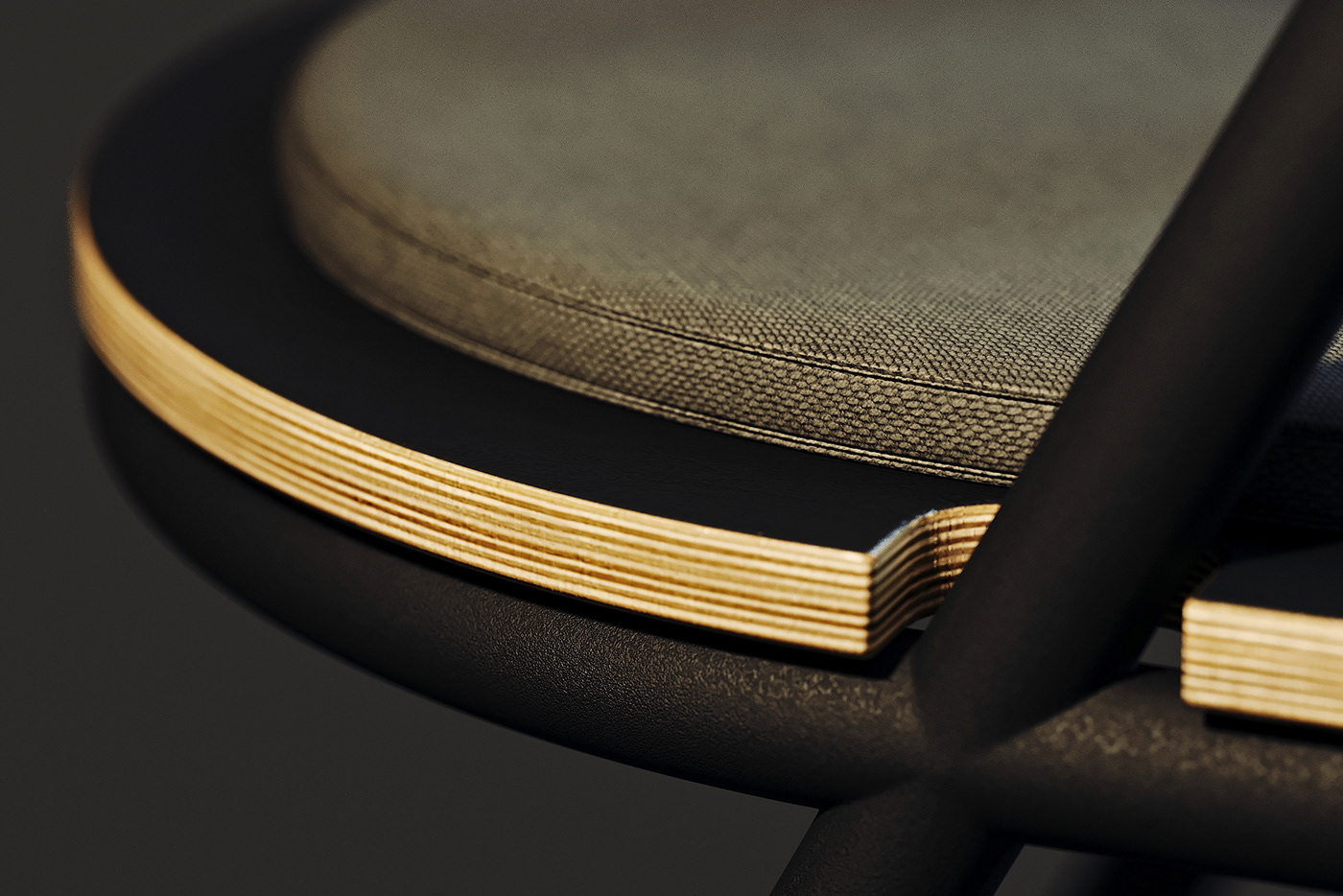 frame  CHAIR，Simplicity，black，chair，chair，Home Furnishing，