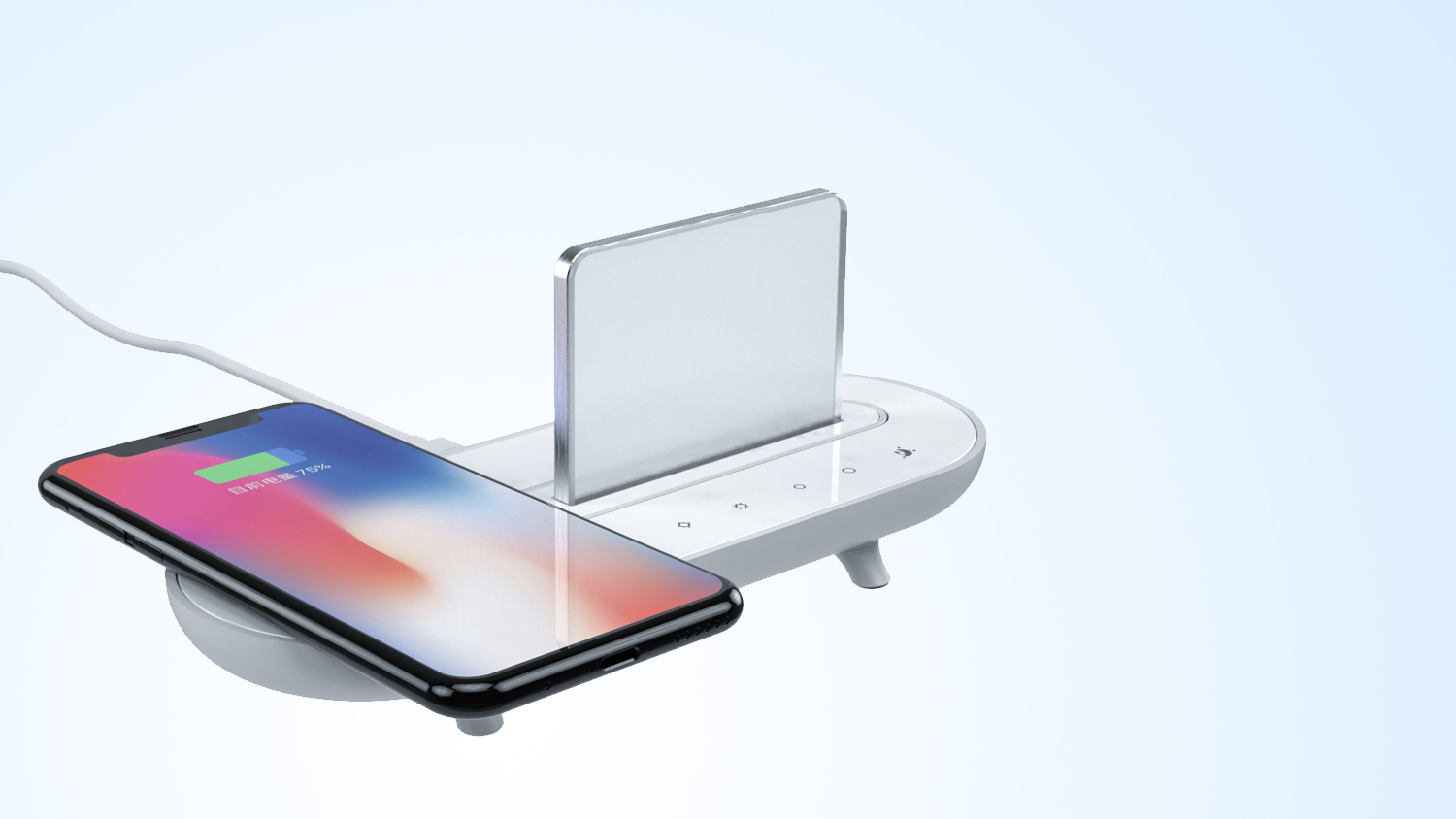 LED lamps，led，LED desk lamp，Wireless charging，Wireless charging small desk lamp，