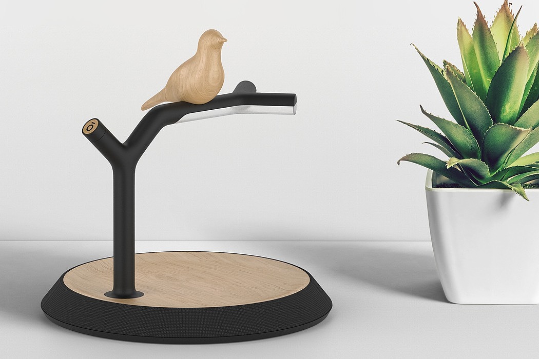 BIRD，product design，originality，alarm clock，wireless charger ，