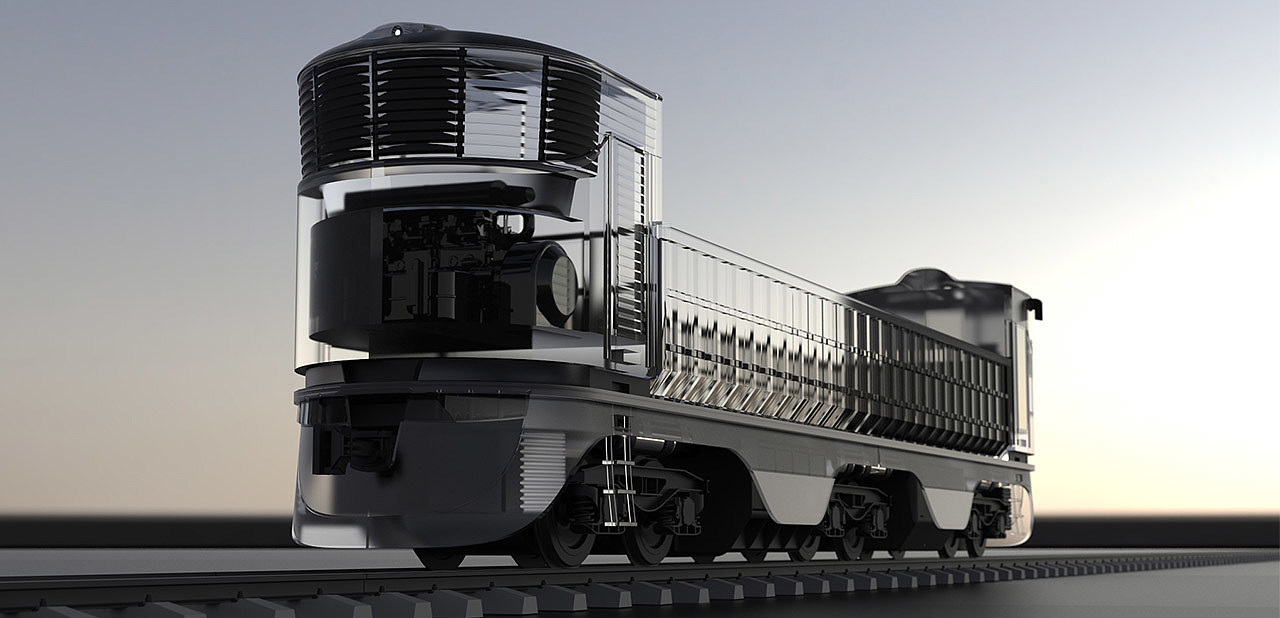 自动化设计，运输，铁路，locomotive，Modular，