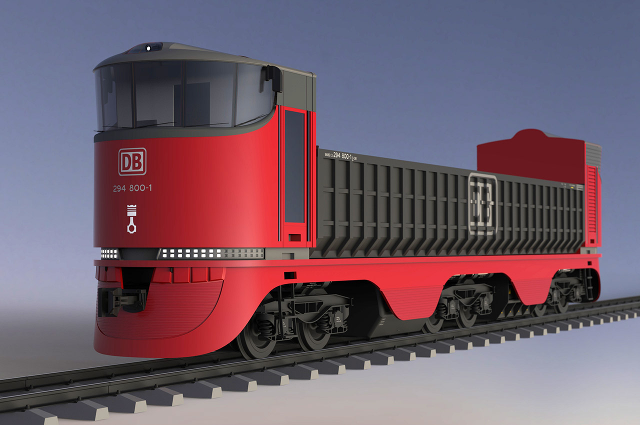 Automatic design，transport，Railway，locomotive，Modular，