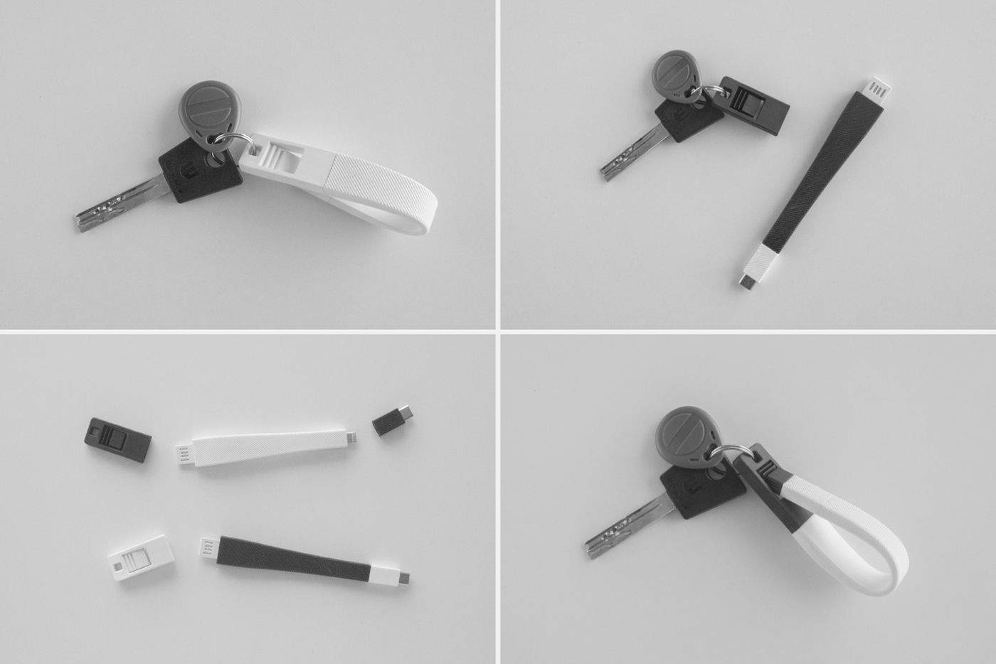 Key buckle，TRI-CABLE，parts，Charging line，intelligence，