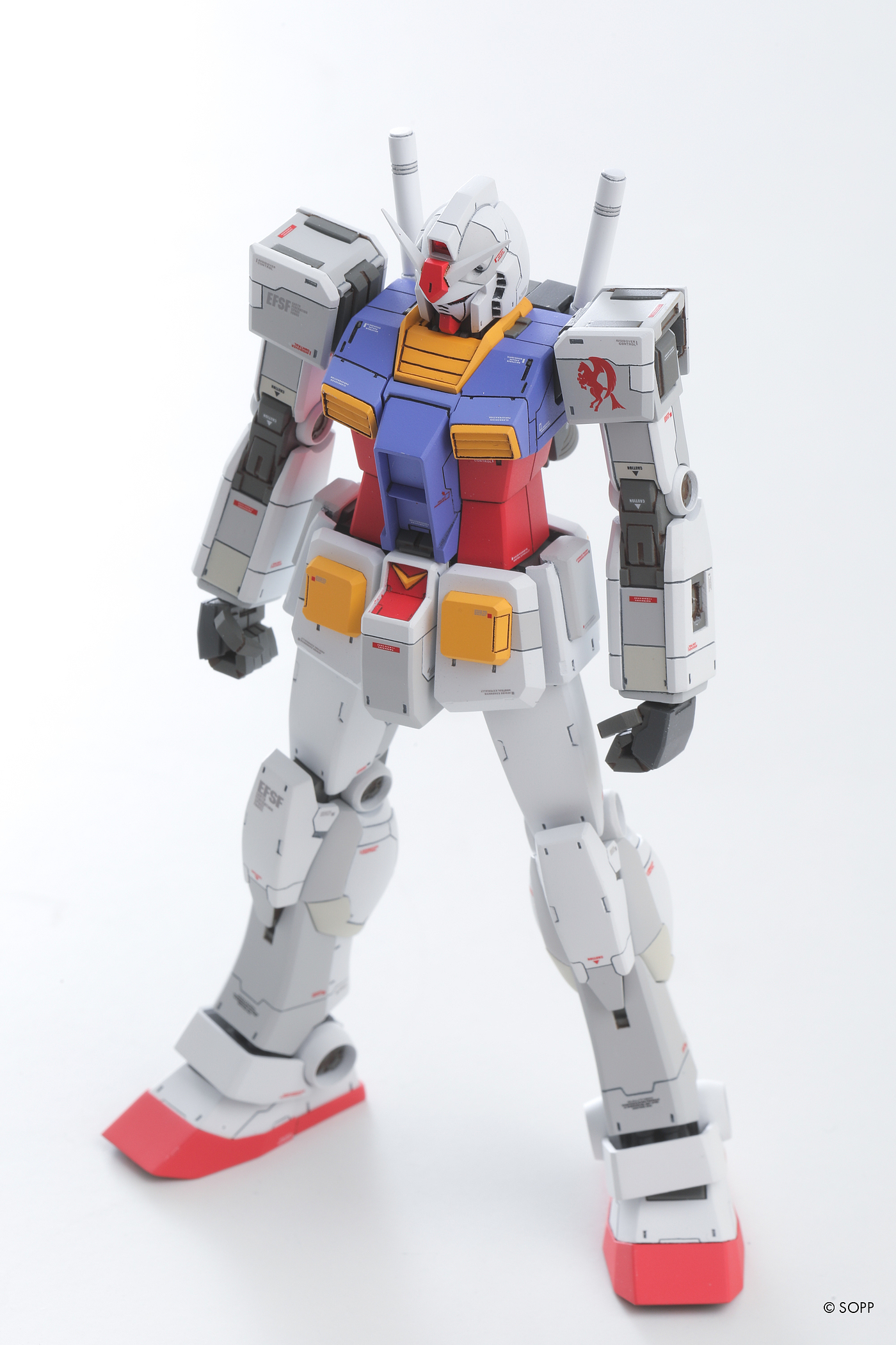 model design ，Cartoon characters，Gundam，Up to rx-78-2，