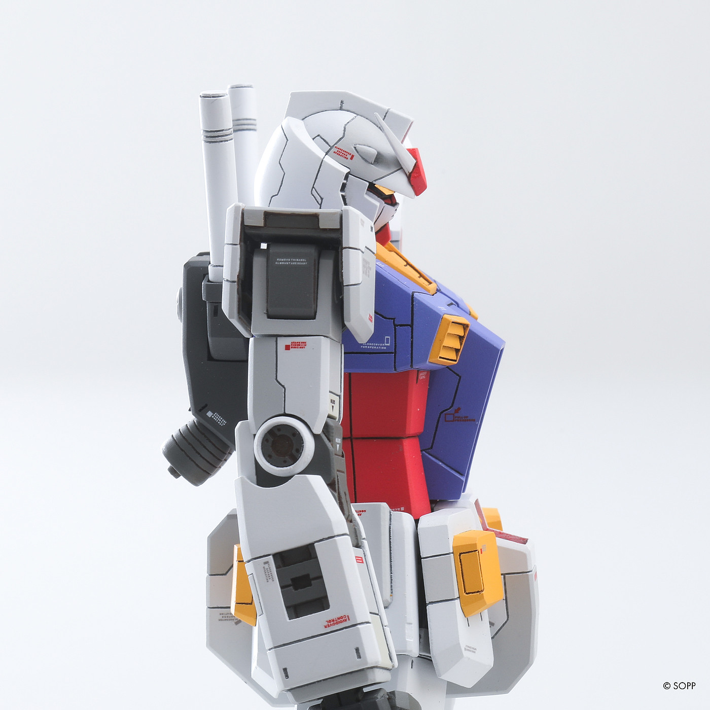 model design ，Cartoon characters，Gundam，Up to rx-78-2，