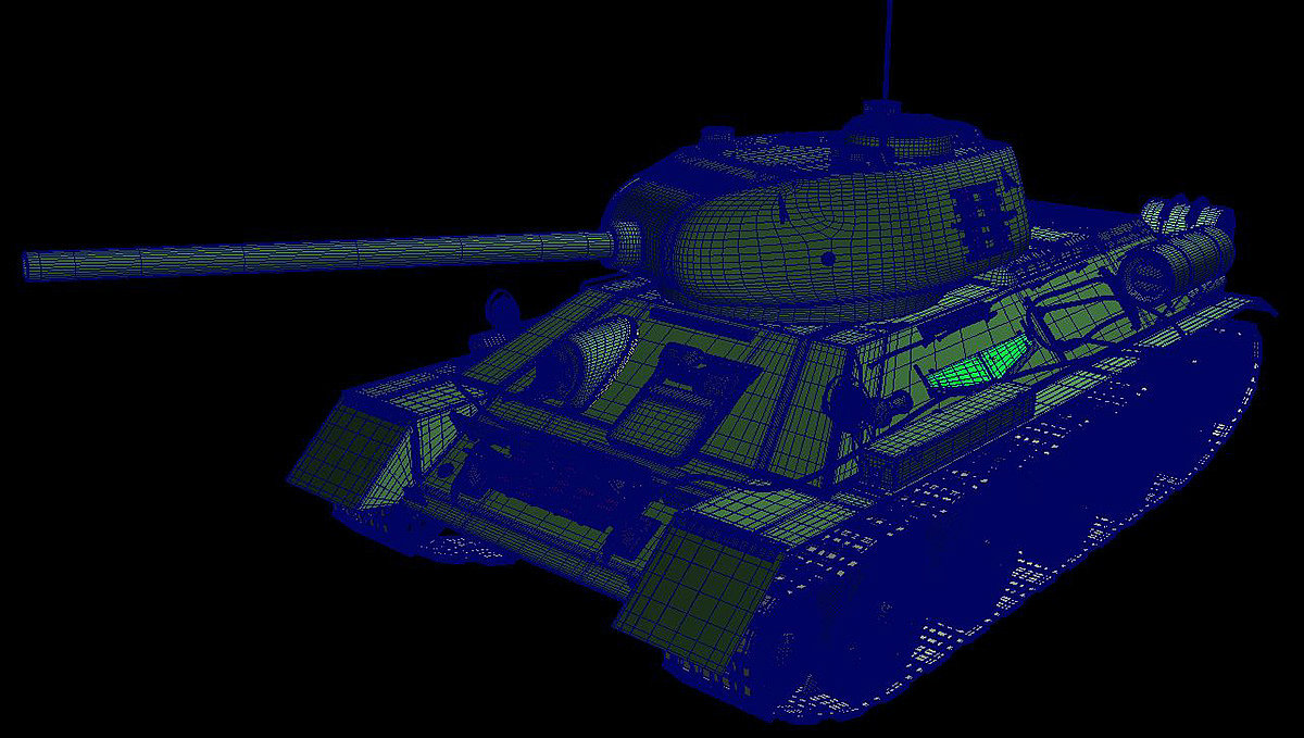 game，modeling，Tank，Design，