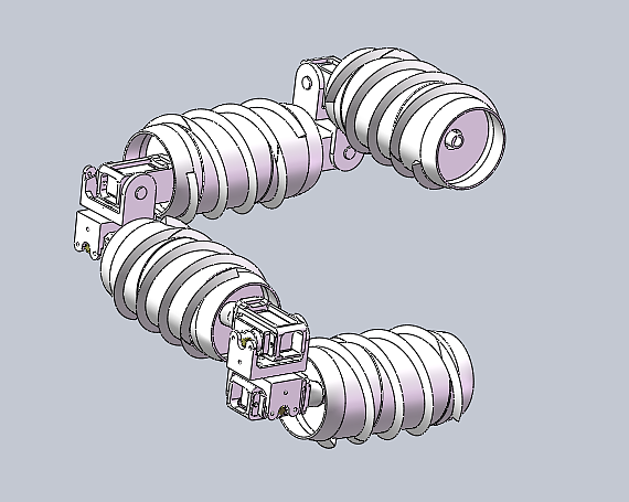 Military survey，Earthquake rescue，multi-function，All terrain，snake robot ，