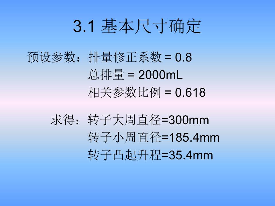 Small volume，Efficient，Rotary engine，