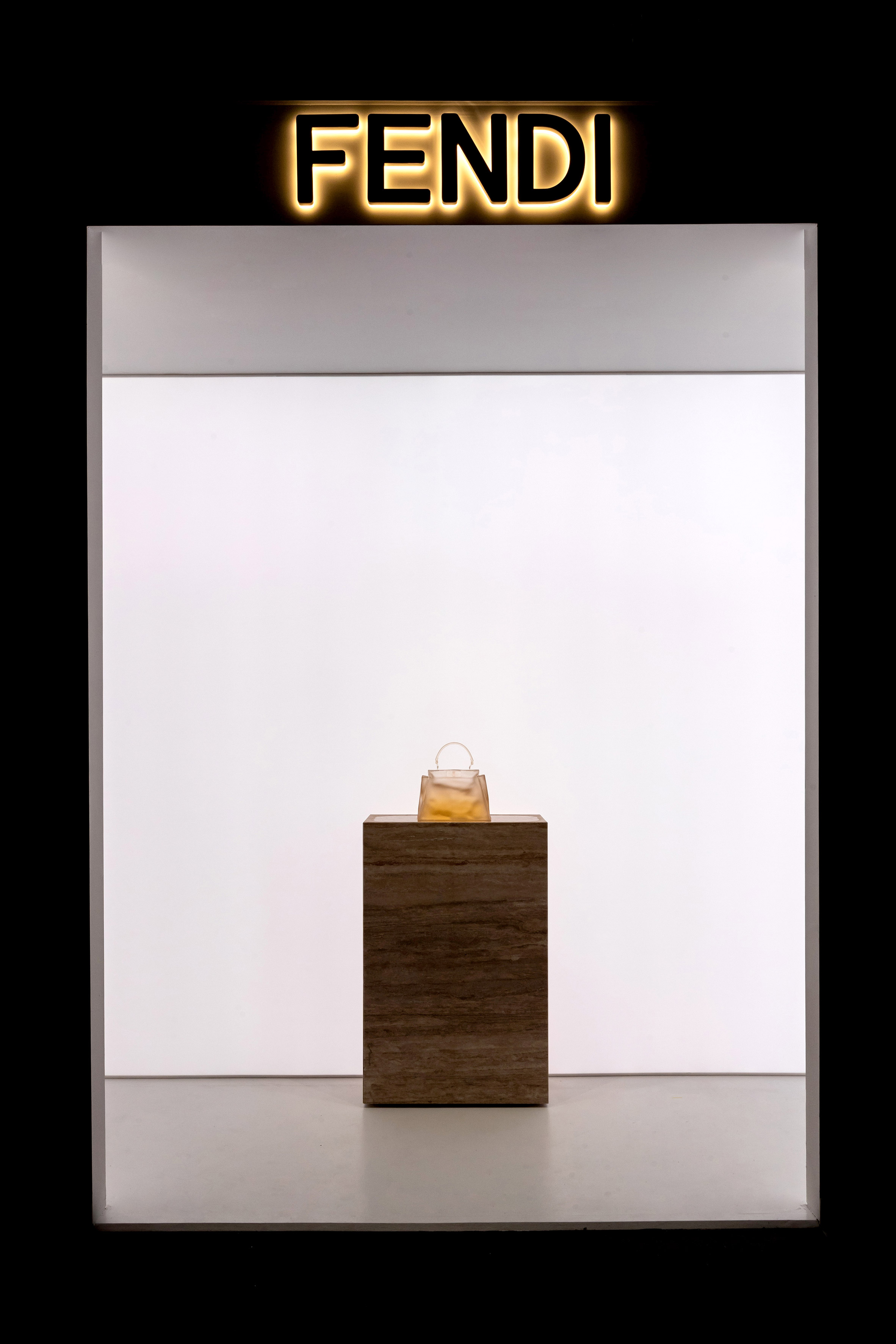 Exhibition design，Fashion brand，Fendi，Fendi，