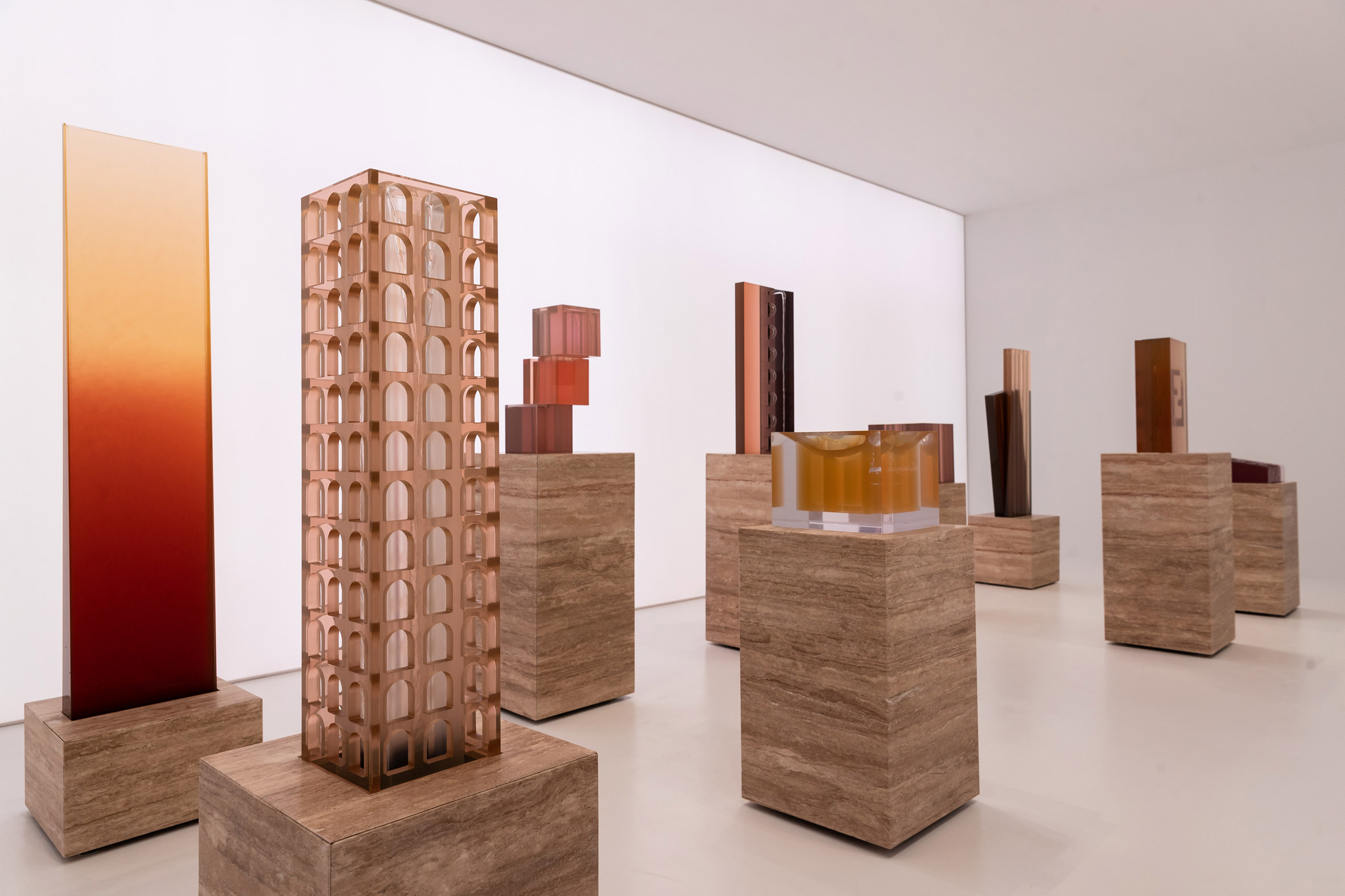 Exhibition design，Fashion brand，Fendi，Fendi，