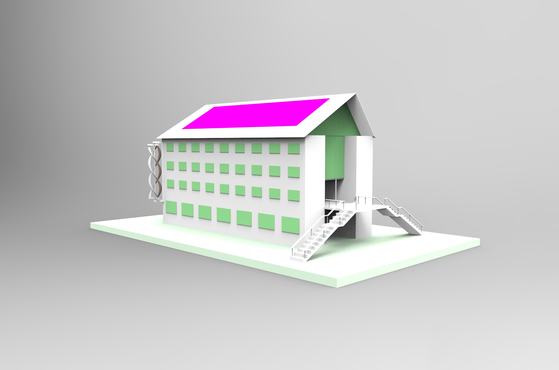 decorate，Wind power generation，