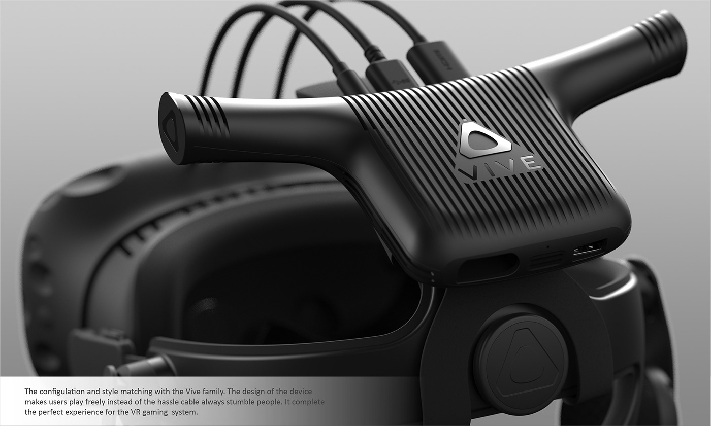 Virtual reality，vr，wireless，Adapter，Alive，intelligence，black，laura chan，