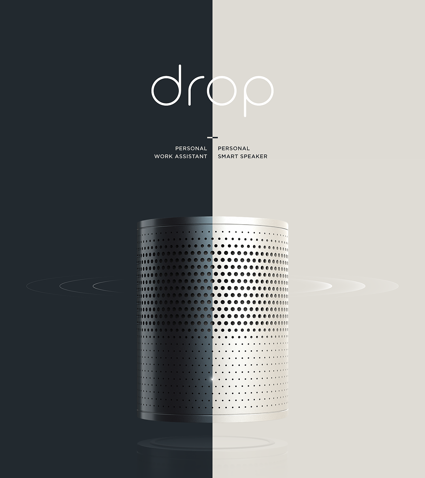 speaker，drop，Seon Il Kim，assistant，app，black，intelligence，to work in an office，