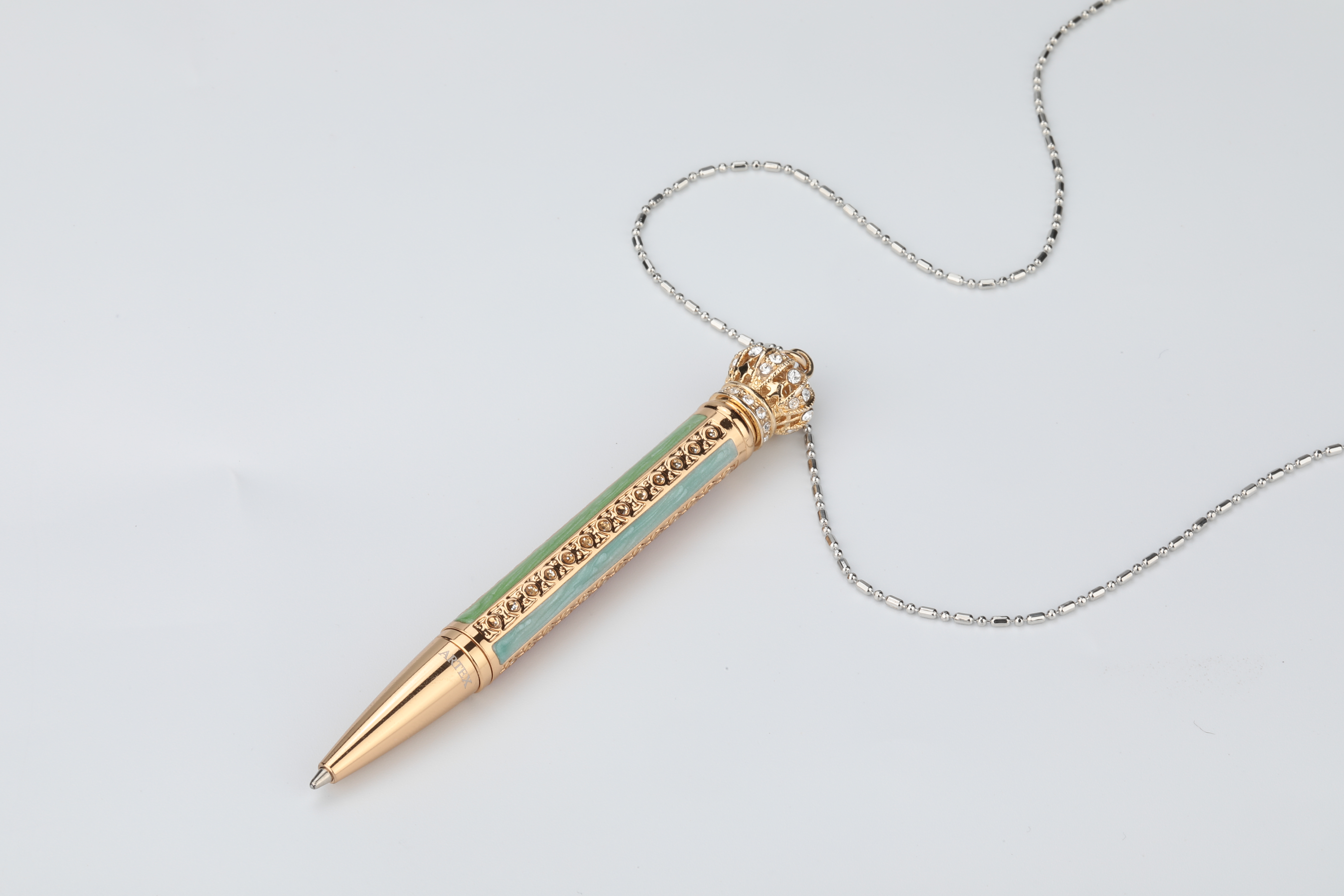 Mini pen，Yates，ARTEX，Schmidt Schmidt，Signature pen，Pendant，an crown，Swarovski，