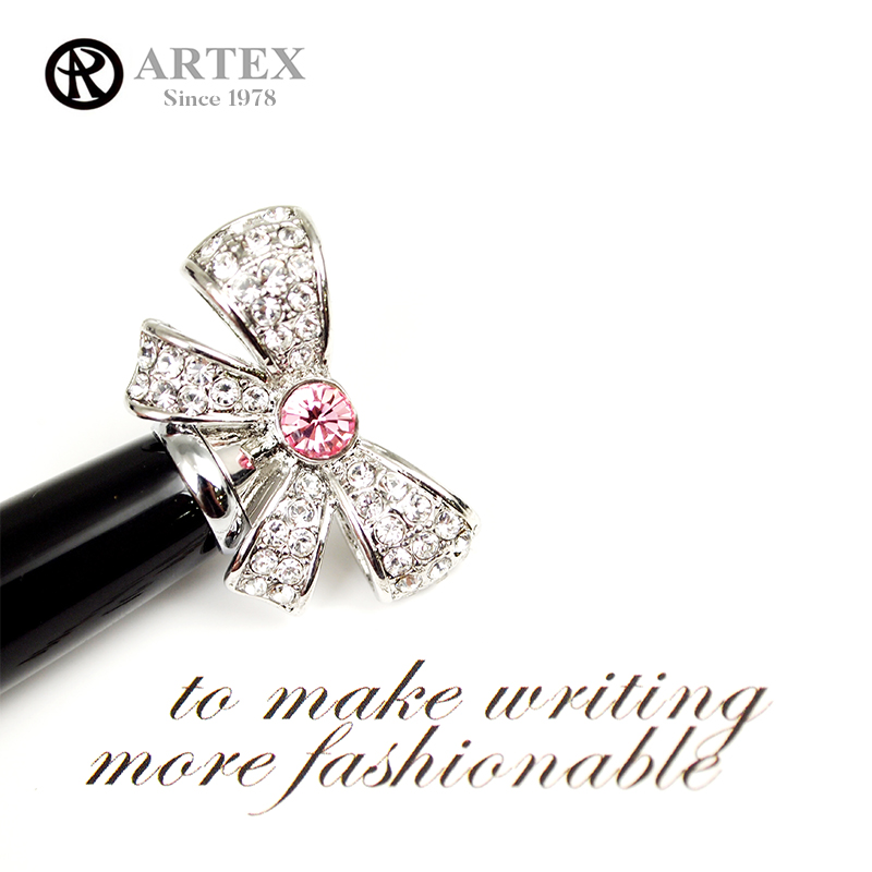 ARTEX，Yates，Mini pen，Crystal pen，crystal，Swarovski，SWAROVSKI，Heart shaped pen，
