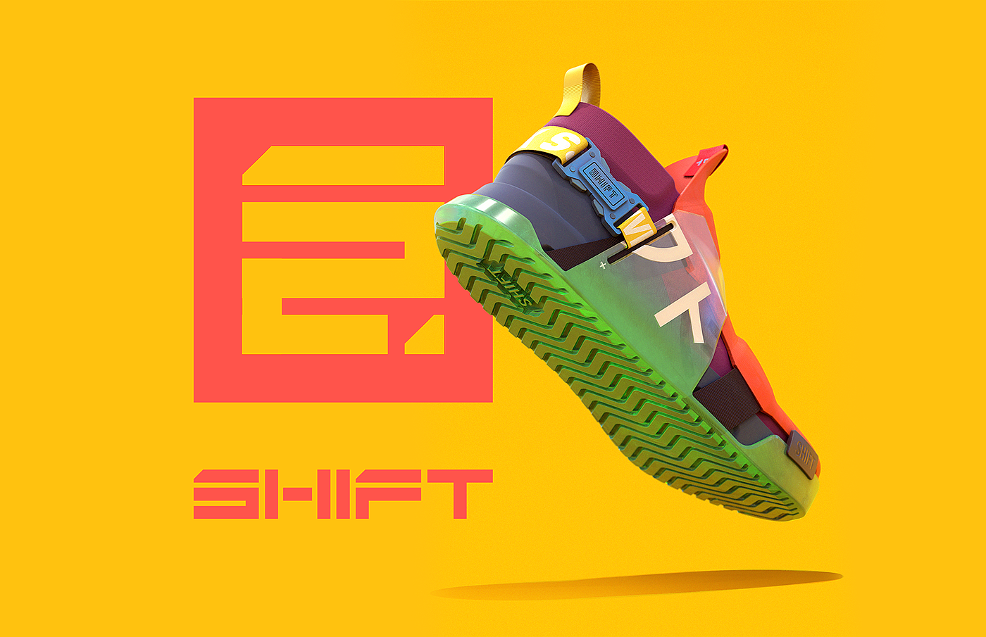 SHIFT F1，Shift -，shoes，sneakers，outdoors，motion，