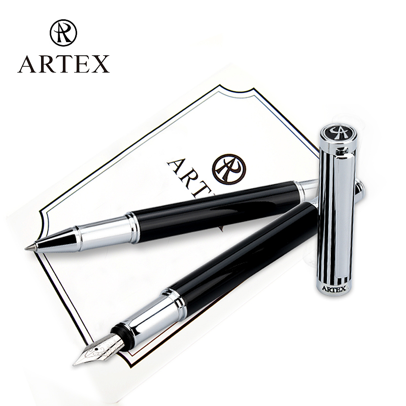 ARTEX，雅特仕，罗马柱，钢笔，签字笔，礼品套装，二合一，中性笔，