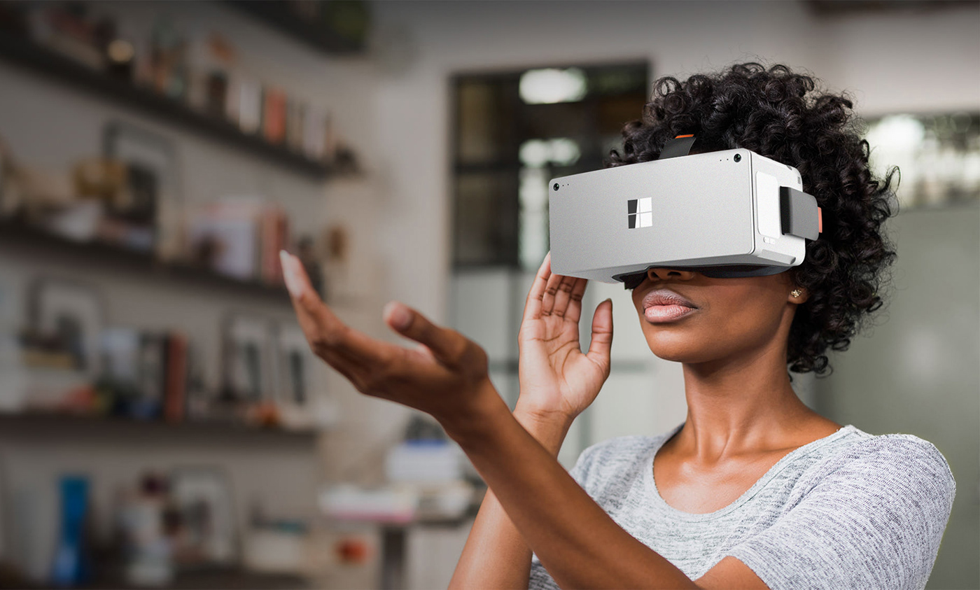 Microsoft，virtual reality，vr，VR glasses，