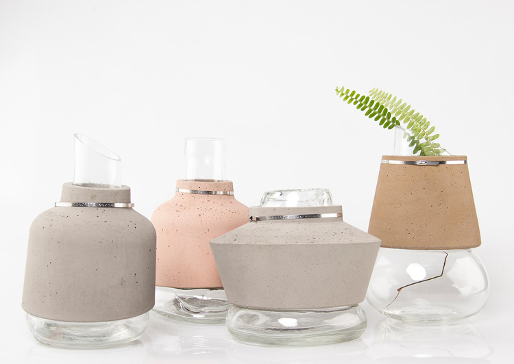 Floral apparatus，cement，Glass，Blend material，Household products，