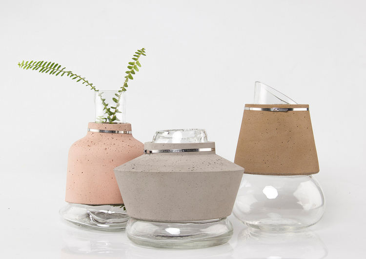 Floral apparatus，cement，Glass，Blend material，Household products，