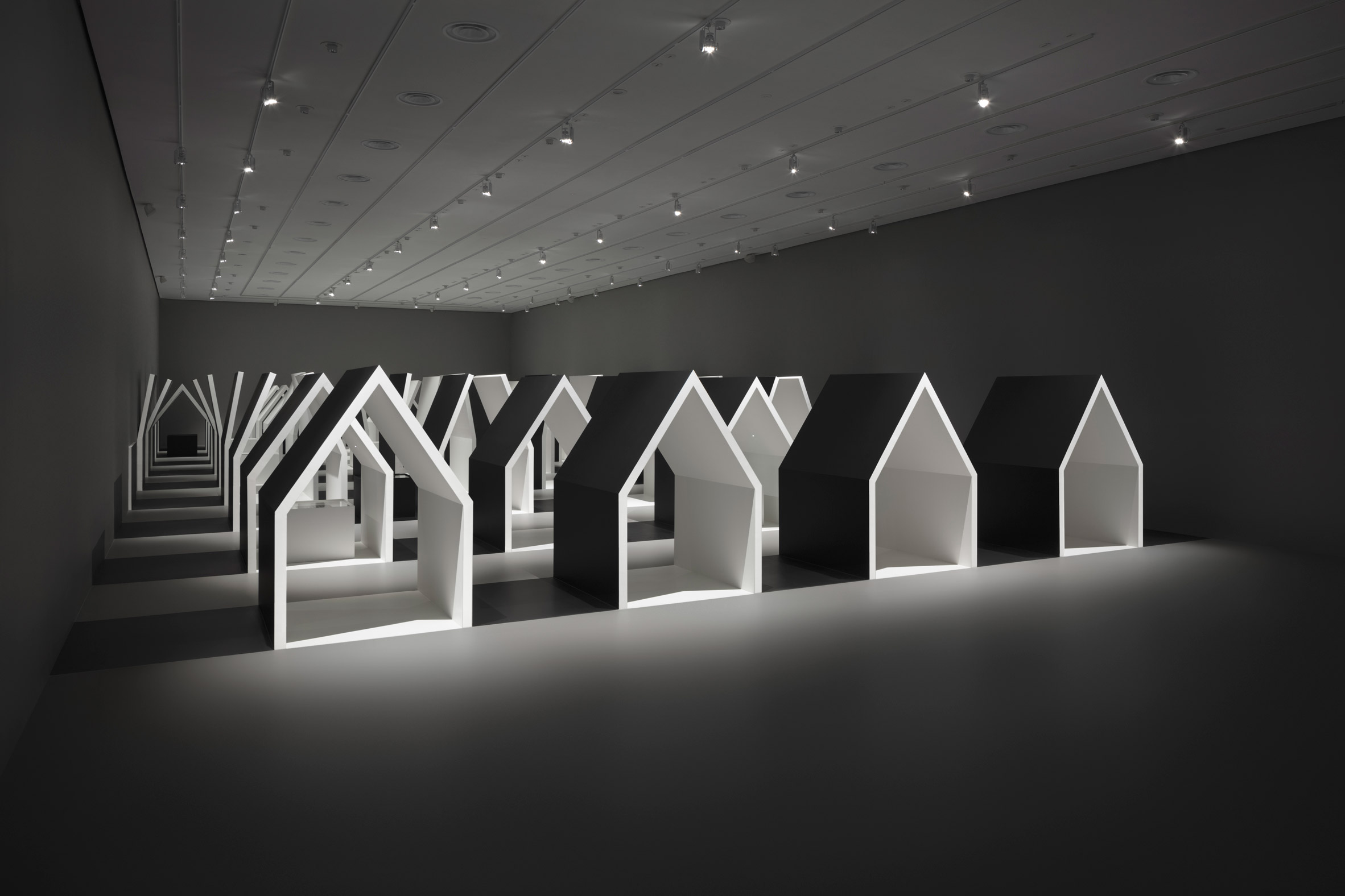 展览,埃舍尔,黑白,室内设计