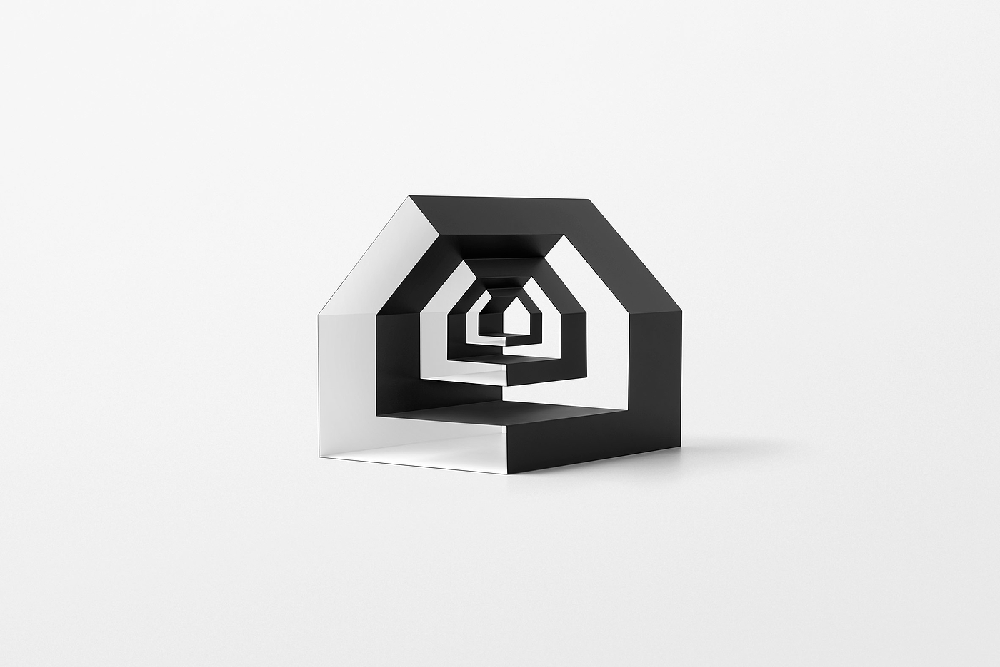 exhibition，Escher ，black and white，Interior design，