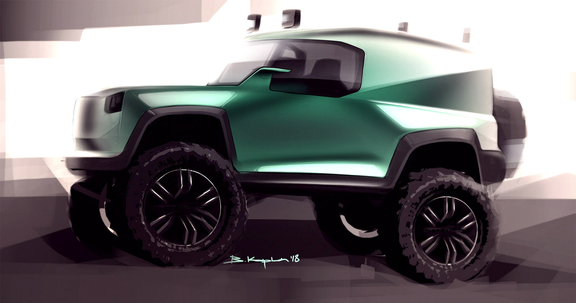 automobile，Hand drawn，Digital plate，ps，