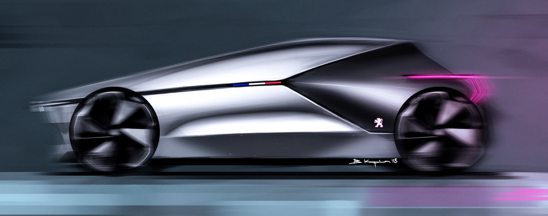 automobile，Hand drawn，Digital plate，ps，