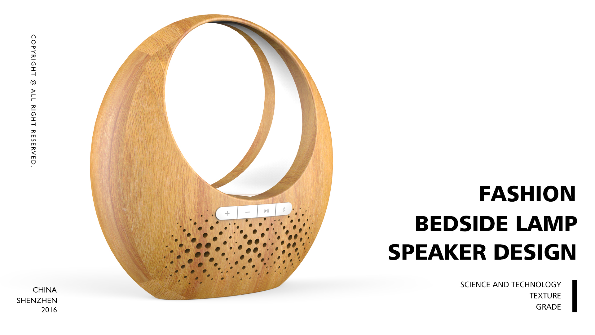 loudspeaker box，Bedside lamp，