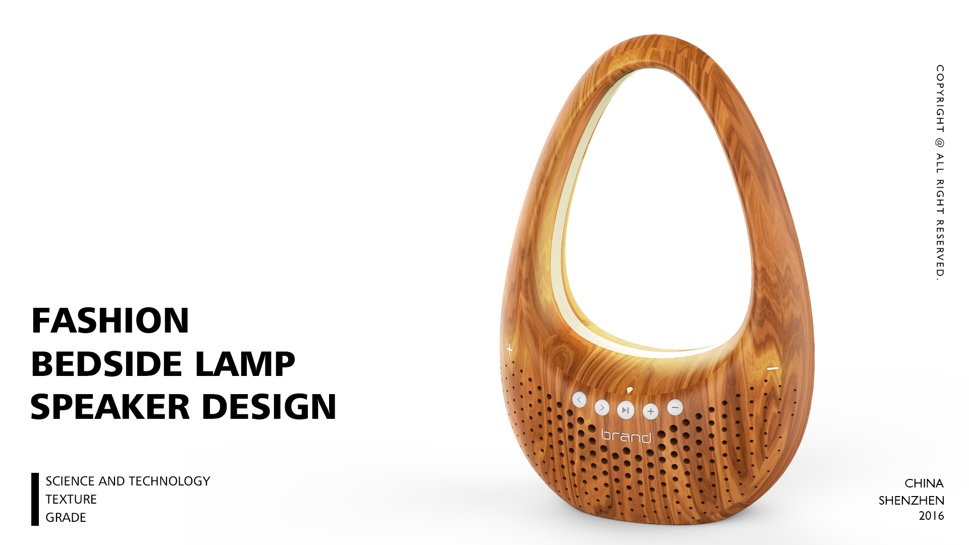 loudspeaker box，Bedside lamp，