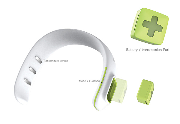 thermometer，concept，industrial design，wifi，intelligence，Wearable ，