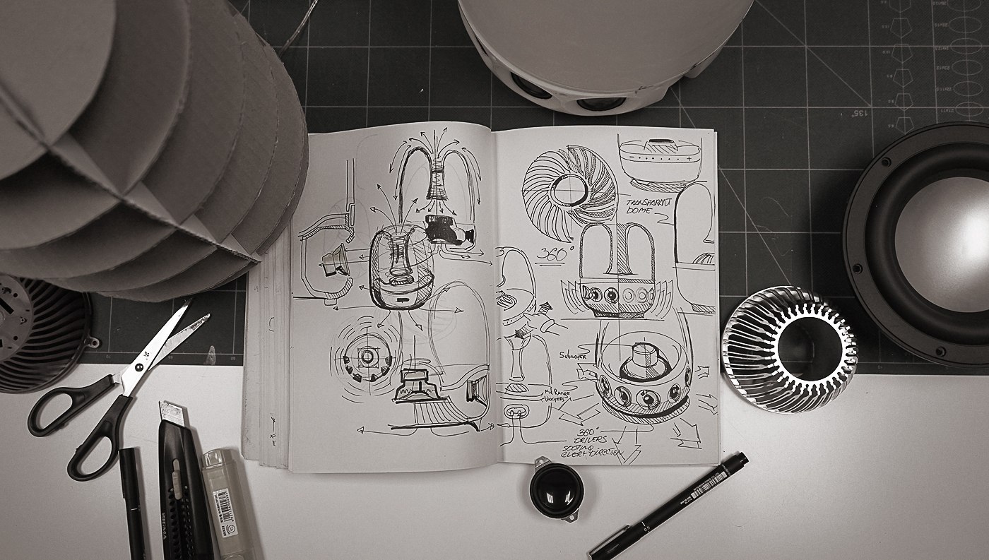 product design，system design，Home speaker，wireless，