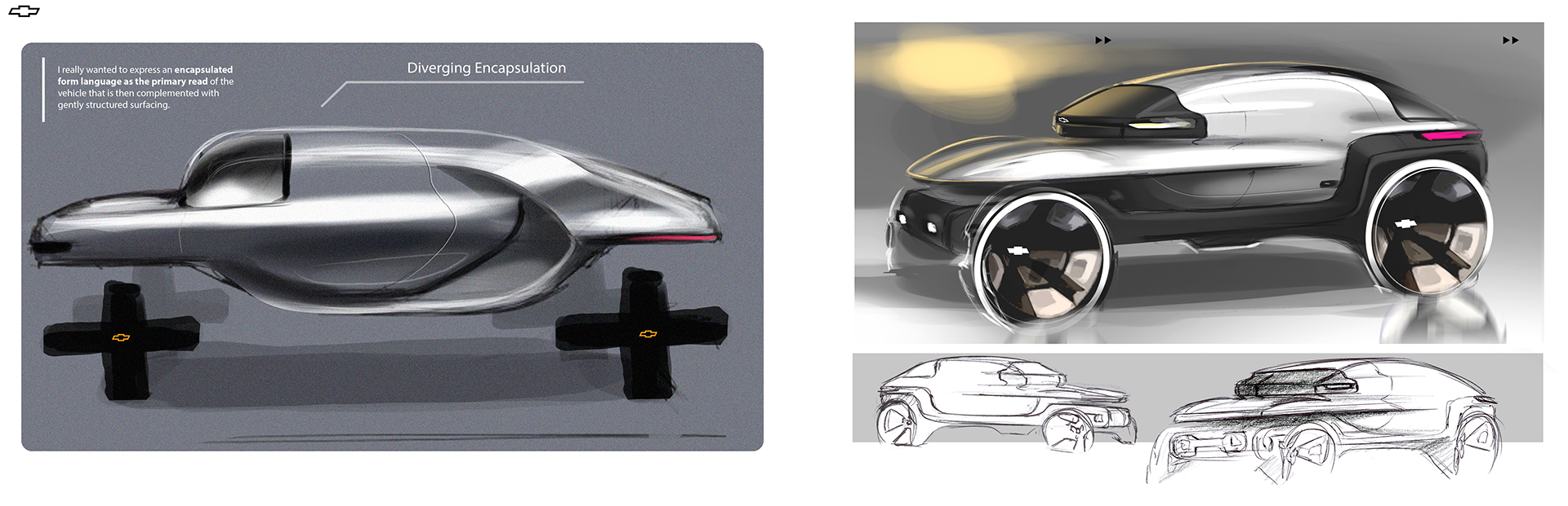 Automobile design，Chevrolet，conceptual design，
