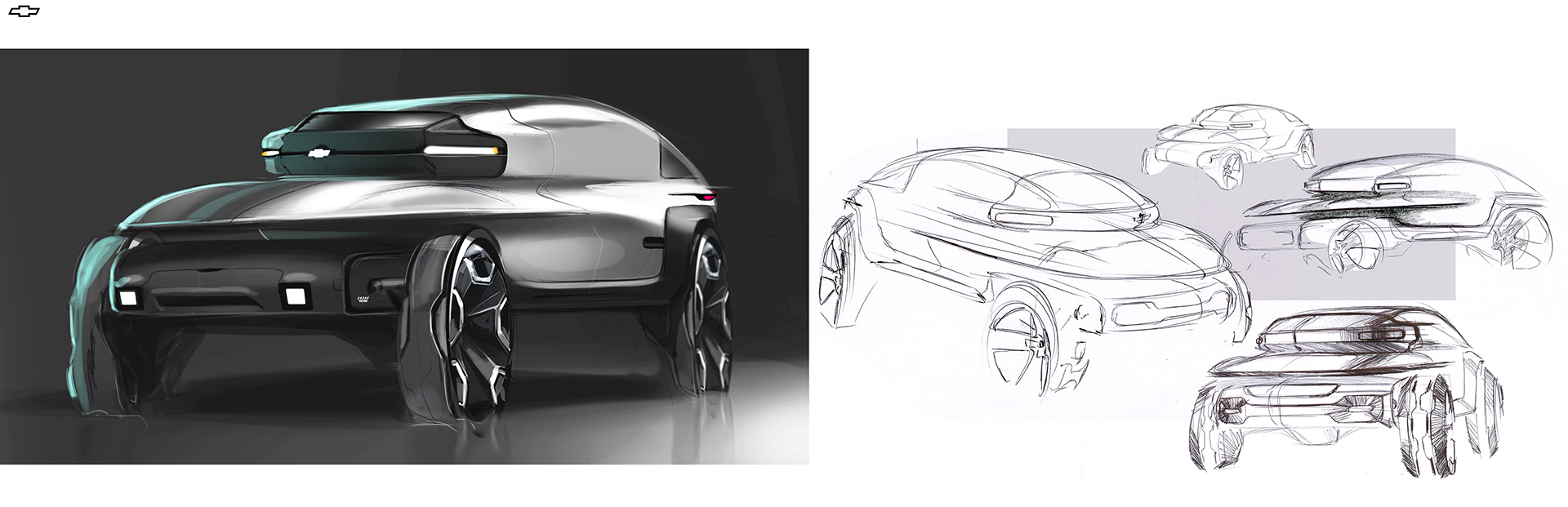 Automobile design，Chevrolet，conceptual design，
