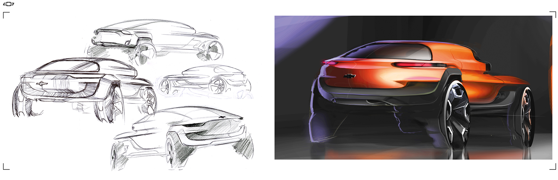 Automobile design，Chevrolet，conceptual design，