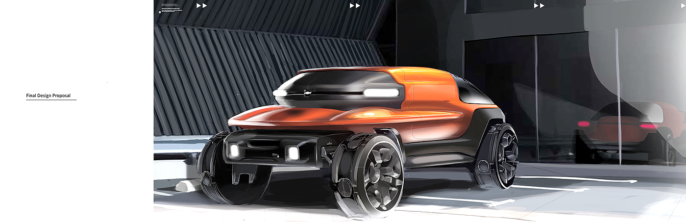 Automobile design，Chevrolet，conceptual design，